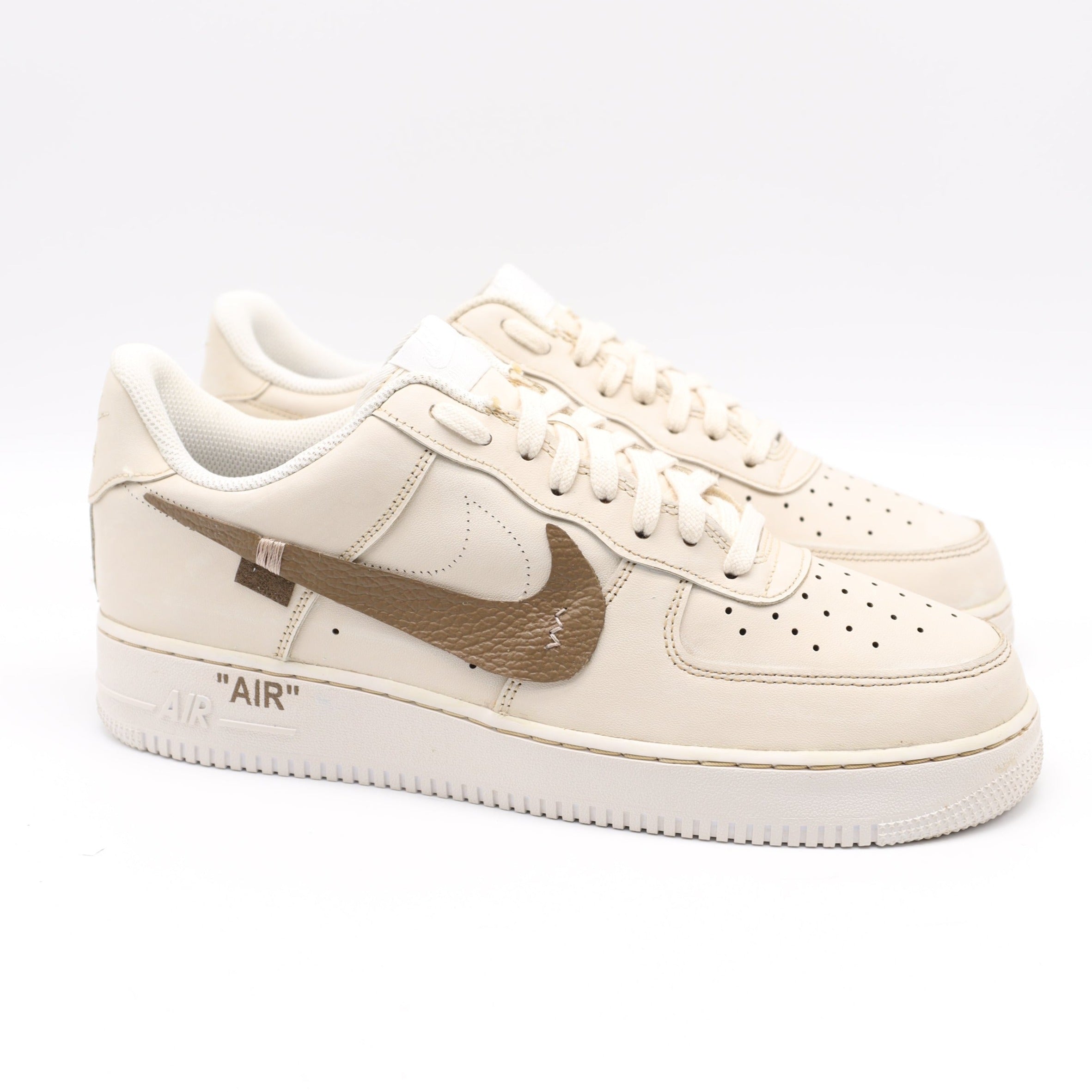 Nike Air Force 1 - Coffee Swoosh